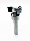 DeLuche 3 Head Spoil-board/Fly cutter 2" CD, 4F, 1/2" CH, 1/2" SD, 2 1/2" OL