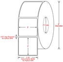 Python XPR 3x3 Direct Thermal Label